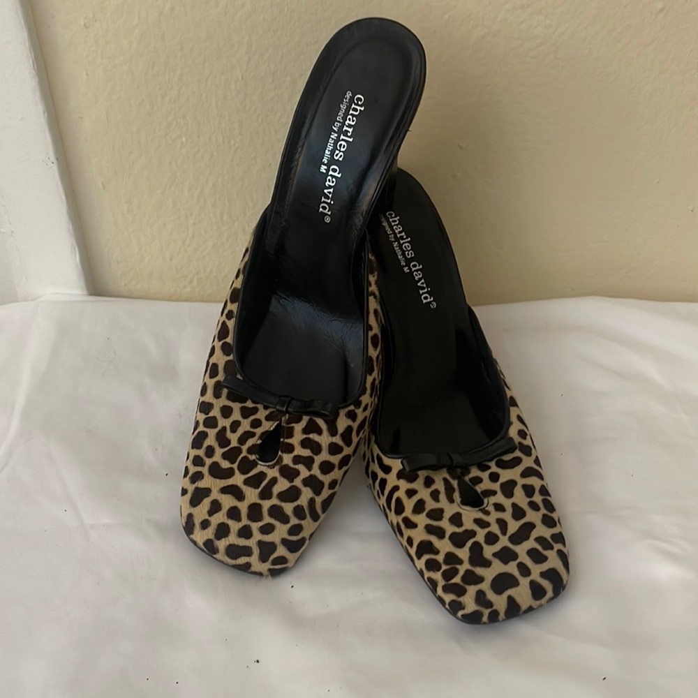 Charles David mules heels size 8.5